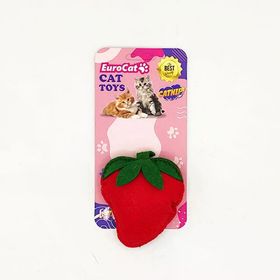 Eurocat Peluş Çilek Kedi Oyuncağı