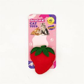 Eurocat Peluş Çilek Kedi Oyuncağı