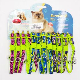 Eurocat Renkli 10 mm 28 cm 12'li Desenli Kedi Boyun Tasması