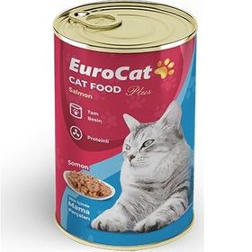 Eurocat Somonlu 415 gr Yetişkin Konserve Kedi Maması