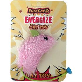 Eurocat Tüylü Pembe Fare Kedi Oyuncağı