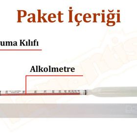 Eurodensimeter 0-100 20C Alkolmetre