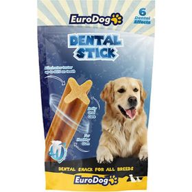 Eurodog 100 gr Dental Stick Kuzu Etli Çubuk Köpek Ödül Maması