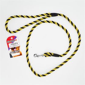 Eurodog 120 cm Sarı-Siyah Köpekler İçin Gezdirme Kayışı