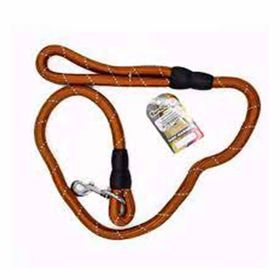 Eurodog 18 mm 120 cm Kahverengi Reflektörlü Köpek Uzatma Tasması