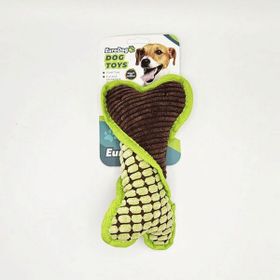 Eurodog 22x12 cm Renkli Peluş Kemik Köpek Oyuncağı