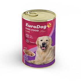 Eurodog 415 gr Kuzu Etli Köpek Konservesi