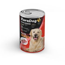 Eurodog 415 gr Kuzu Etli Köpek Konservesi