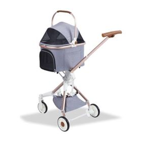 Eurodog 83x48.5x110 cm Katlanabilir Köpek Arabası