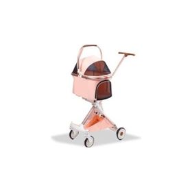 Eurodog 83x48.5x110 cm Pembe Katlanabilir Köpek Arabası