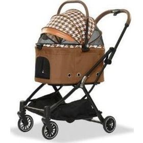 Eurodog Katlanabilir Kahverengi 67x49x100 cm Köpek Arabası