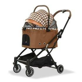 Eurodog Katlanabilir Kahverengi 67x49x100 cm Köpek Arabası