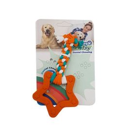 Eurodog Plastik Yıldız 14.5 cm Turkuaz Yeşil Beyaz Diş Kaşıma