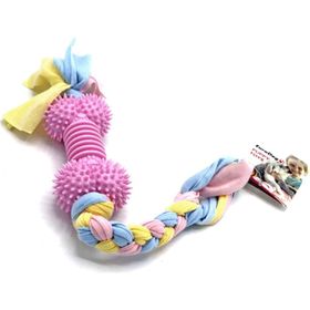 Eurodog Puppy Toys Pembe Kemik Diş Kaşıma Oyuncağı