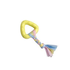 Eurodog Puppy Toys Sarı Üçgen Diş Kaşıma Köpek Oyuncağı