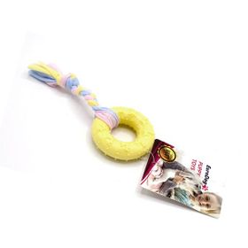 Eurodog Puppy Toys Sarı Ufak Halka Diş Kaşıma Oyuncağı