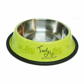 Eurodog Renkli Figürlü 8 oz 12 cm Kedi Köpek Mama Su Kabı
