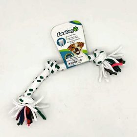 Eurodog Üç Düğüm Yeşil Beyaz Nokta 15 cm Diş İpi