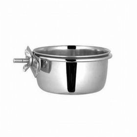 Eurodog Vidalı 12,5 cm Metal Kuş Yem Kabı