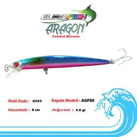 Eurofish A024 Aragon 8 cm Suni Yem