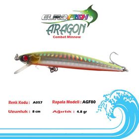 Eurofish A057 Aragon 8 cm Suni Yem