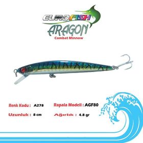 Eurofish A278 Aragon 8 cm Suni Yem