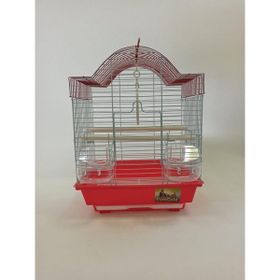 Eurogold 1103A 30x23x39 cm Kırmızı Kanarya Muhabbet Kuş Kafesi