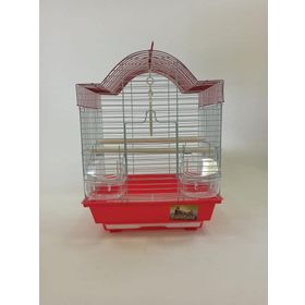 Eurogold 1103A 30x23x39 cm Kırmızı Kanarya Muhabbet Kuş Kafesi