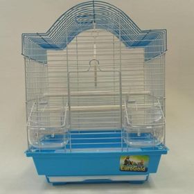 Eurogold 1103A 30x23x39 cm Mavi Kanarya Muhabbet Kuş Kafesi