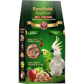 Eurogold 2x650 gr Deluxe Fruits Nuts Papağan Yemi