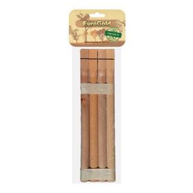 Eurogold 30 cm 4'lü Doğal Ahşap Tünek