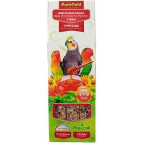 Eurogold 3'lü 95 gr Ballı Paraket Krakeri