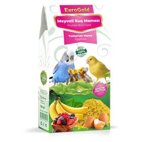 Eurogold 4513047 Yumurtalı ve Meyveli 100 gr Kuş Maması Kuş Yemi