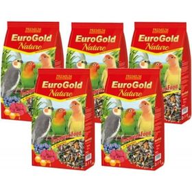 Eurogold 750 gr 5 Adet Paraket Cennet Sultan Papağanı Yemi