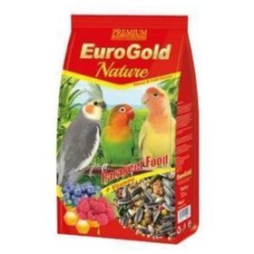Eurogold 750 gr Nature Bal ve Meyveli Paraket Yemi
