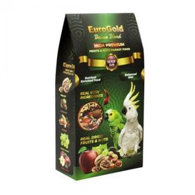 Eurogold Deluxe Blend 650 gr Meyveli Ve Kuruyemişli Papağan Yemi