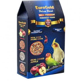 Eurogold Deluxe Blend Premium 1000 gr Gerçek Elmalı Paraket Yemi