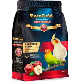 Eurogold Deluxe Blend Premium 1000 gr Gerçek Elmalı Paraket Yemi