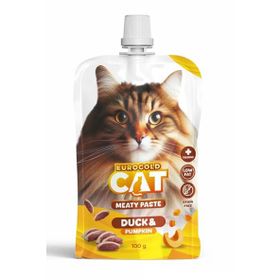 Eurogold Ördek ve Balkabağı Ezme 100 gr Kedi Ödülü
