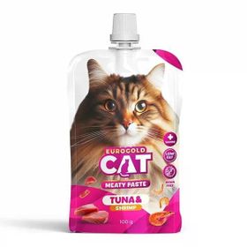 Eurogold Ton Balığı ve Karides Ezme 100 gr Kedi Ödülü