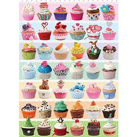 Eurographics 1000 Parça Cupcakes Celebratio Puzzle