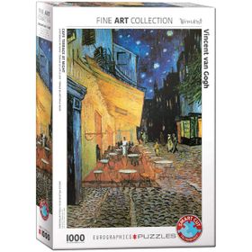 Eurographics Cafe Terrace At Night Vincent Van Gogh 1000 Parça Puzzle