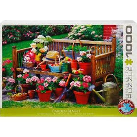 Eurographics Garden Bench 1000 Parça Puzzle