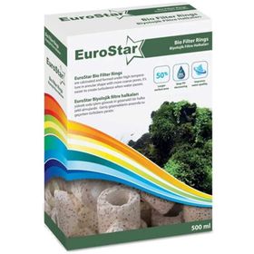 Eurostar Beyaz 500 ml Bio Filter Ring Filtre Malzemesi