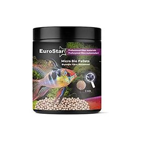 Eurostar Micro Bio Pelets Akvaryum İçin Biyolojik 1 L Filtre Temizleme Malzemesi