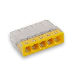 Eurowest EW-2.5-5 5'li Geçmeli Sarı Buat Klemens