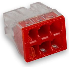 Eurowest EW-2.5-6 6'lı Geçmeli Kırmızı Buat Klemens