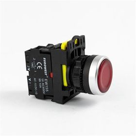 Eurowest EW-55-01L-24 Kırmızı 1 Nc Yaylı Led Işıklı Stop Butonu
