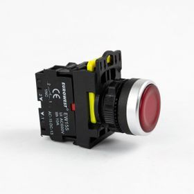Eurowest EW-55-01L-24 Kırmızı 1 Nc Yaylı Led Işıklı Stop Butonu