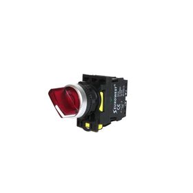 Eurowest EW-55-01XL Kırmızı 1 Nc 220 V Led Işıklı Kalıcı Mandal Stop Butonu